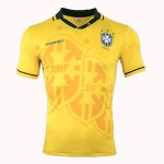 Camisolas de futebol Brasil Retro Equipamento Principal 1993-1994 Manga Curta